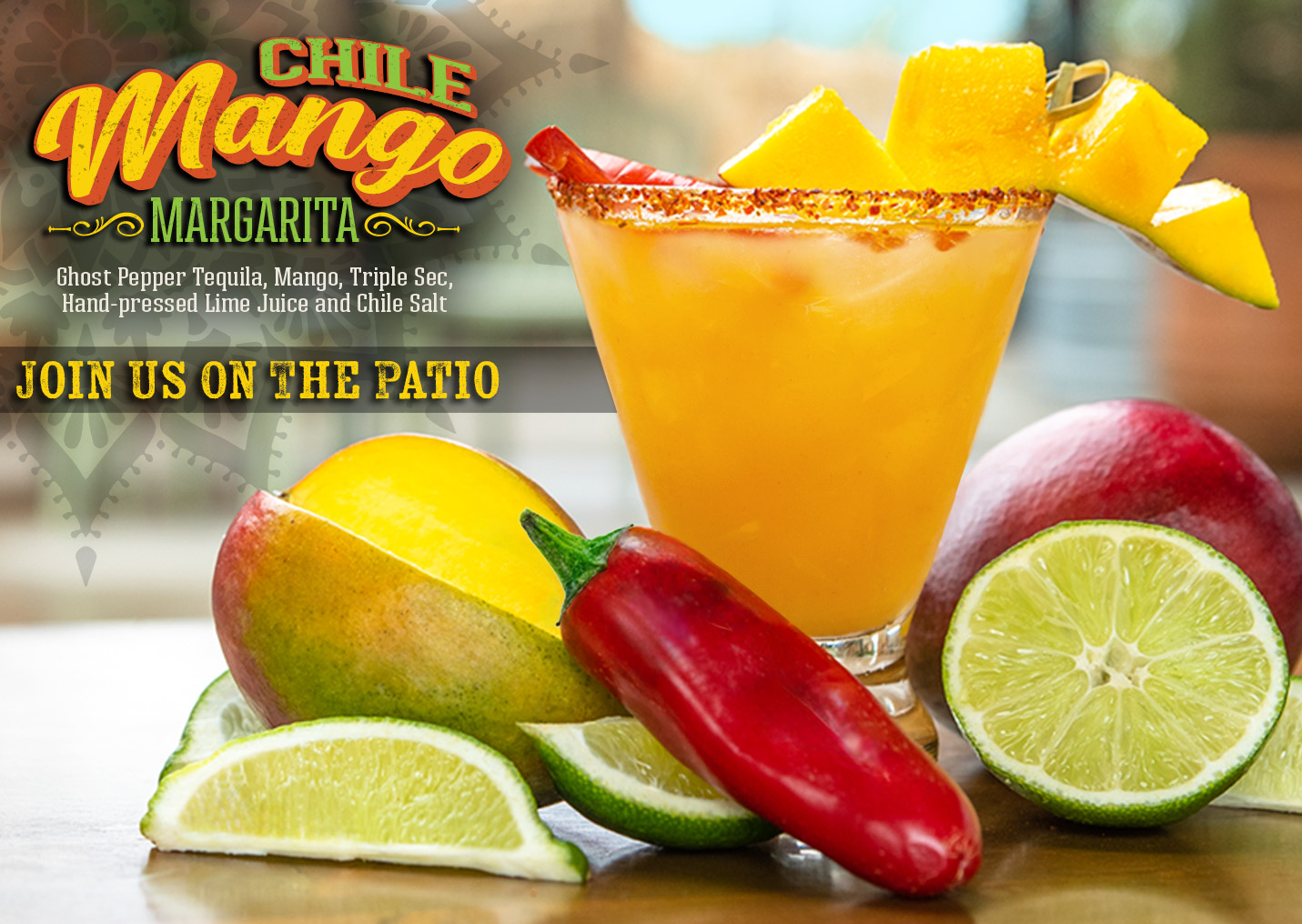 Chile Mango Margarita is back