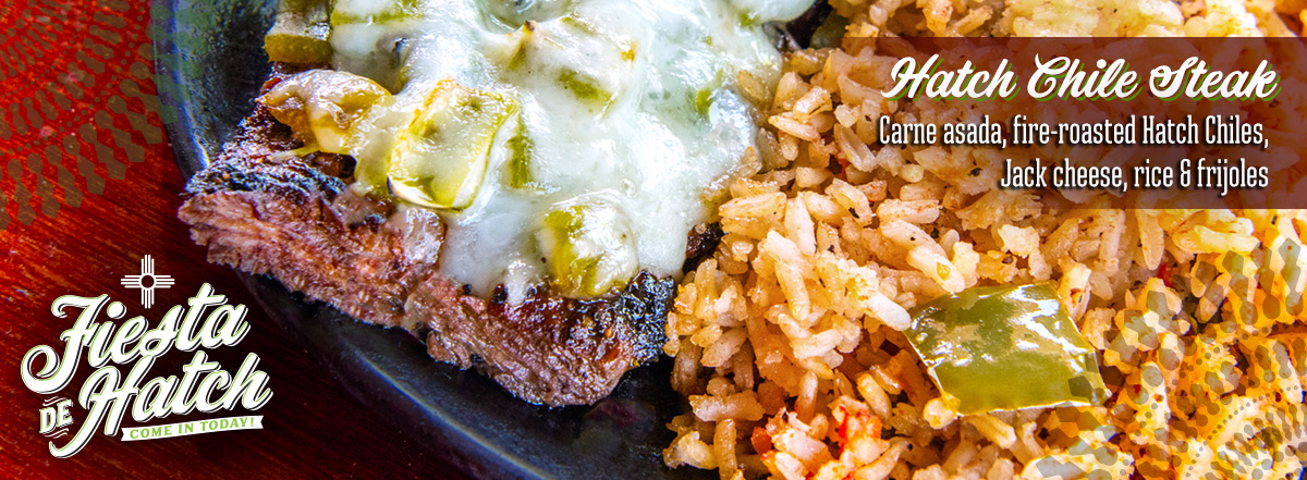 Hatch Steak at Lupe Tortilla