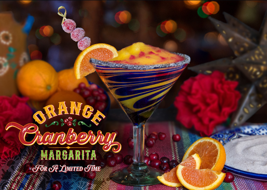 Orange Cranberry Margarita is back!