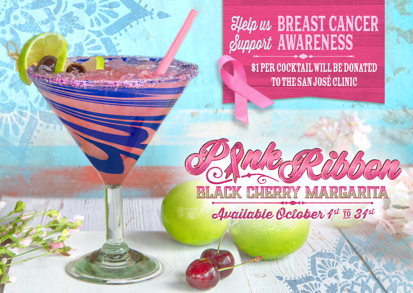 Pink Ribbon Margarita