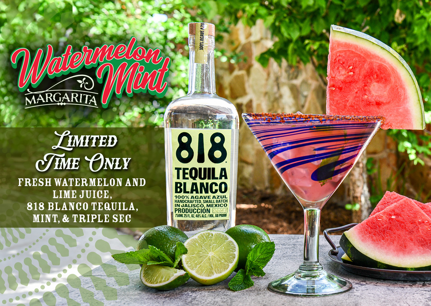 Watermelon Mint Margarita