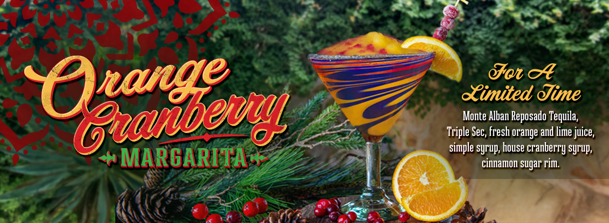 Orange Cranberry Margarita at Lupe Tortilla