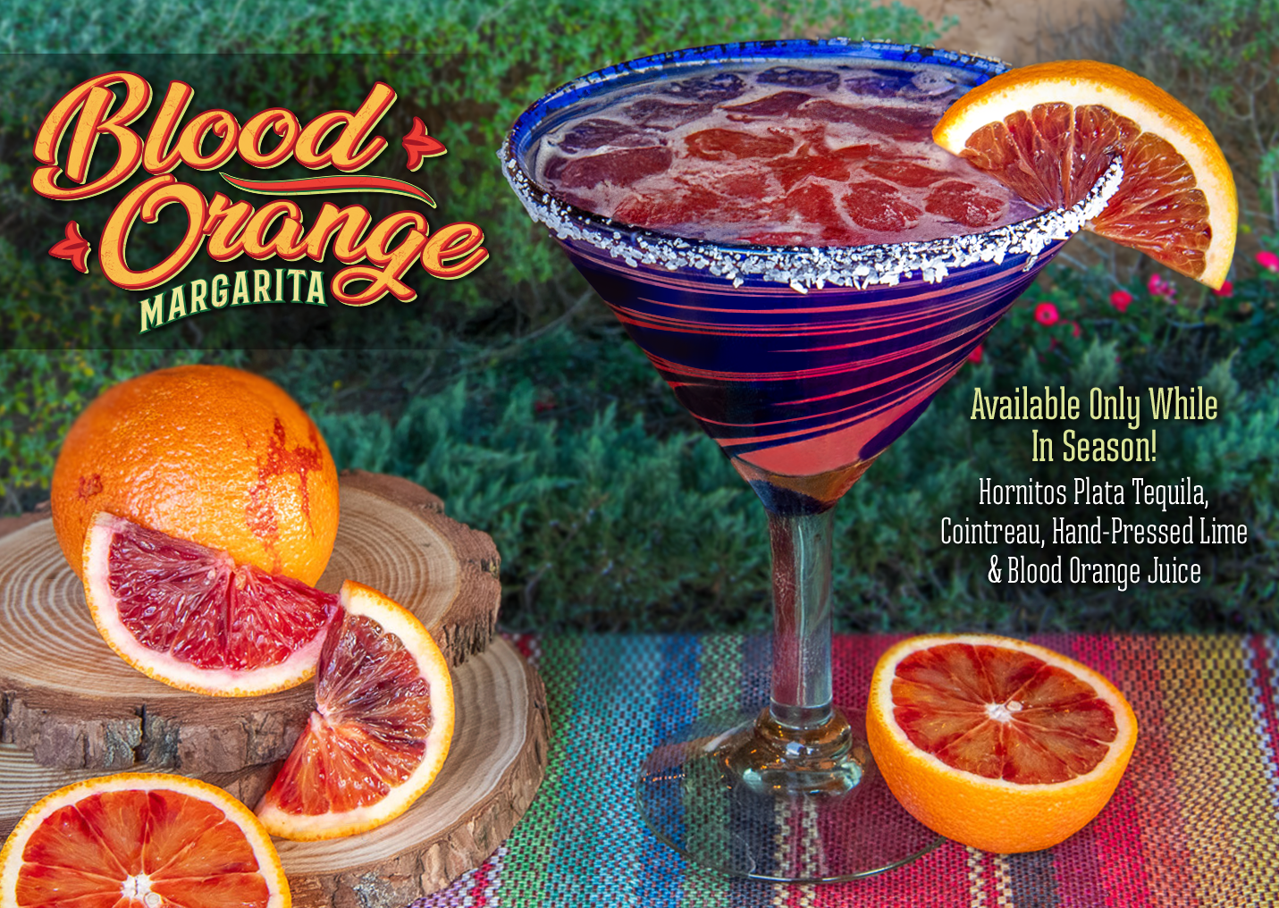 Blood Orange Margarita at Lupe Tortilla
