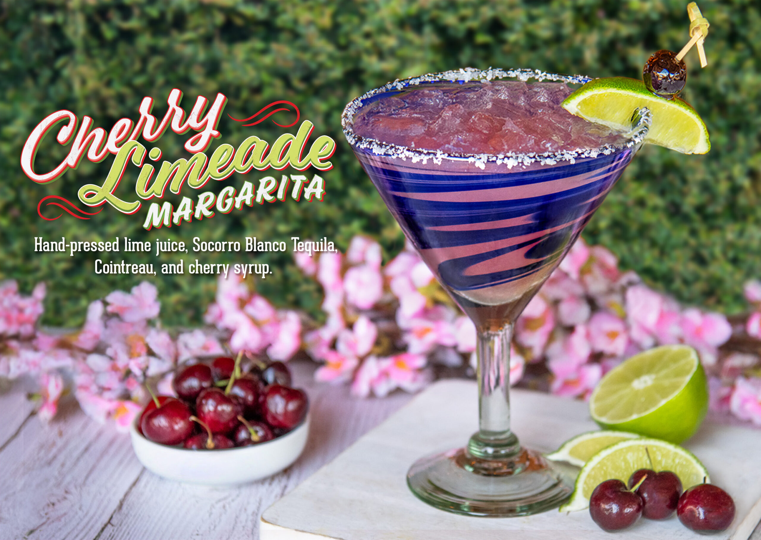 Cherry Limeade Margarita at Lupe Tortilla