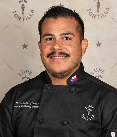 Vladimir Colina, Area Managing Partner for Lupe Tortilla