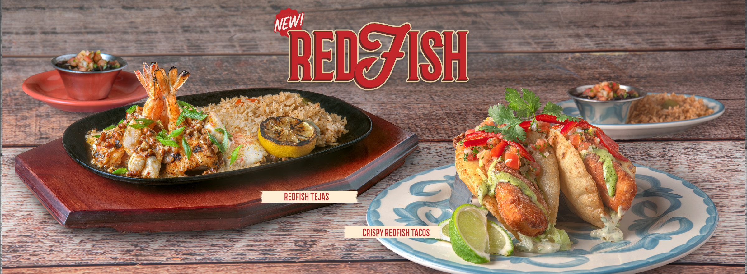 Redfish is now served at Lupe Tortilla